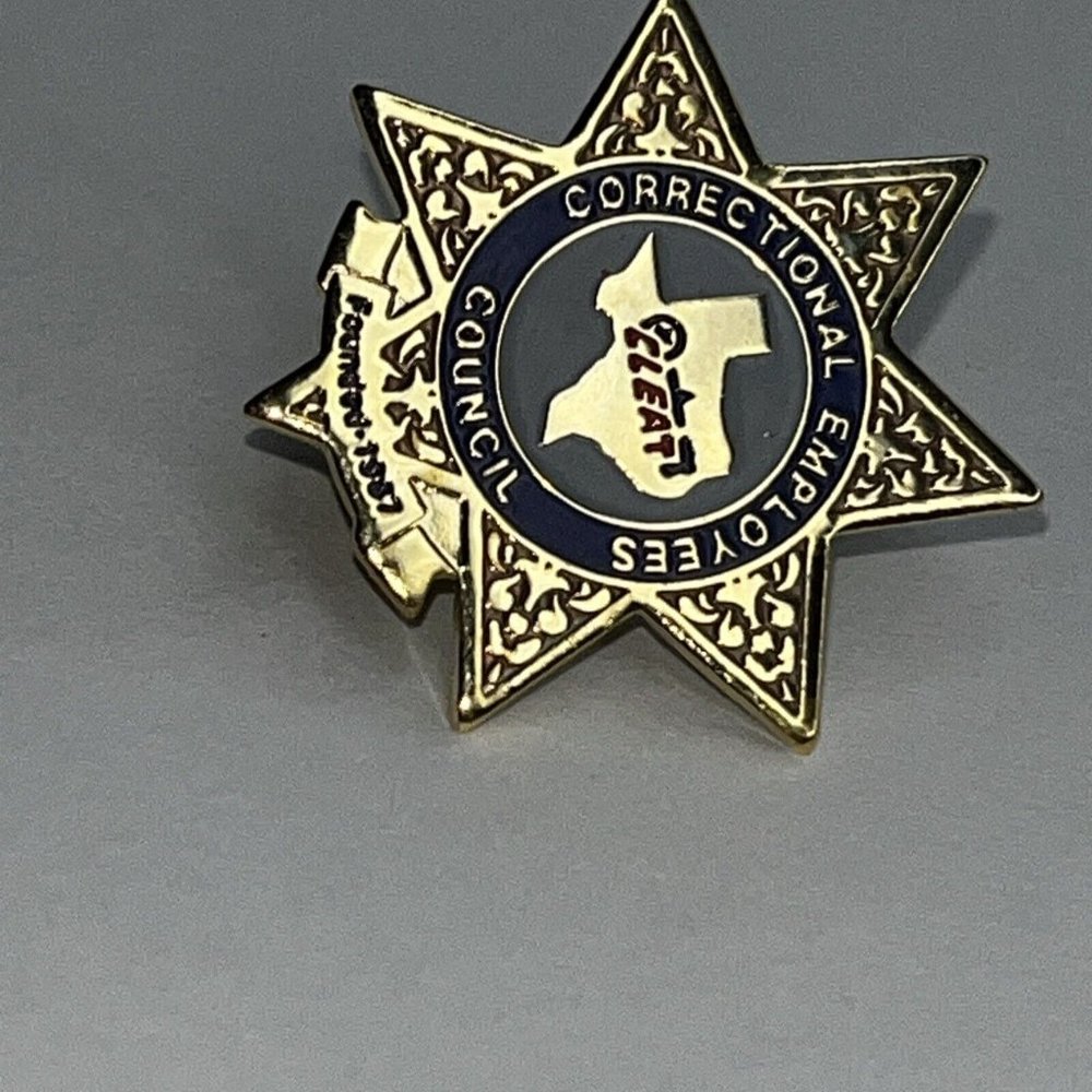 CLEAT Correctional Employees Council Texas Police Pin